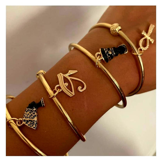 Charm bangle Bracelets (sold individually)