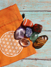 I Am Divine - Gemstone Chakra Set