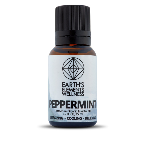 Organic Peppermint Essential Oil, 15 mL