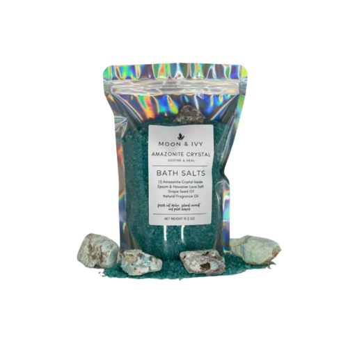 Amazonite Crystal Bath Salt