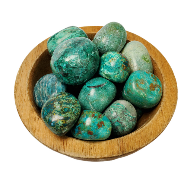 Chrysocolla - Tumbled