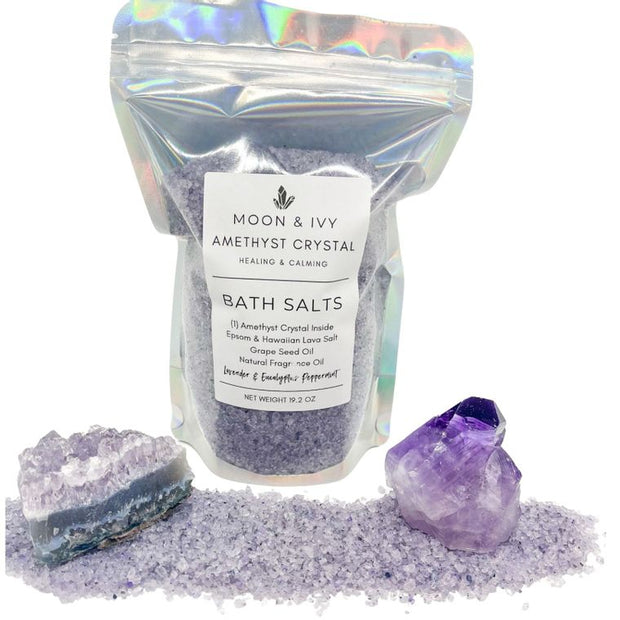 Amethyst Crystal Bath Salt