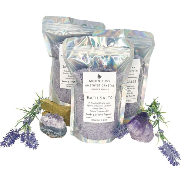 Amethyst Crystal Bath Salt